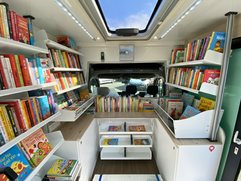 bibliothèque itinérante