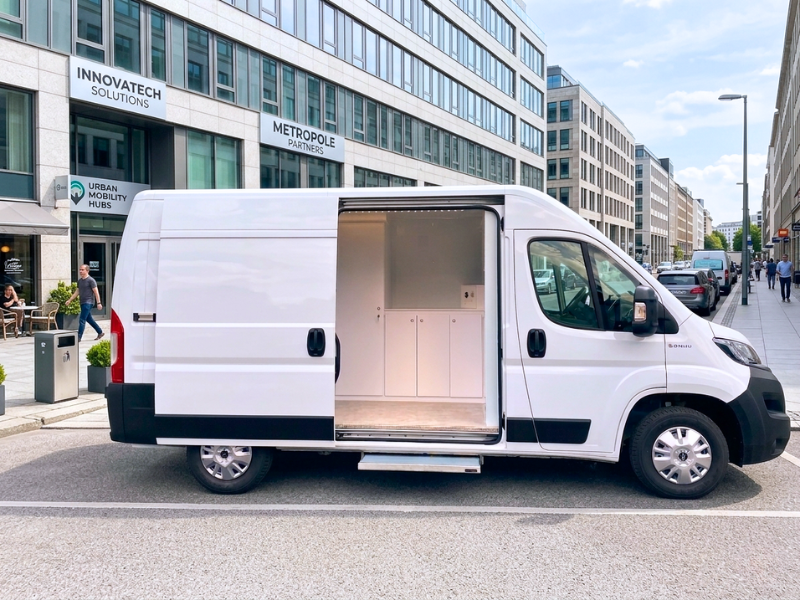 bureau mobil fourgon