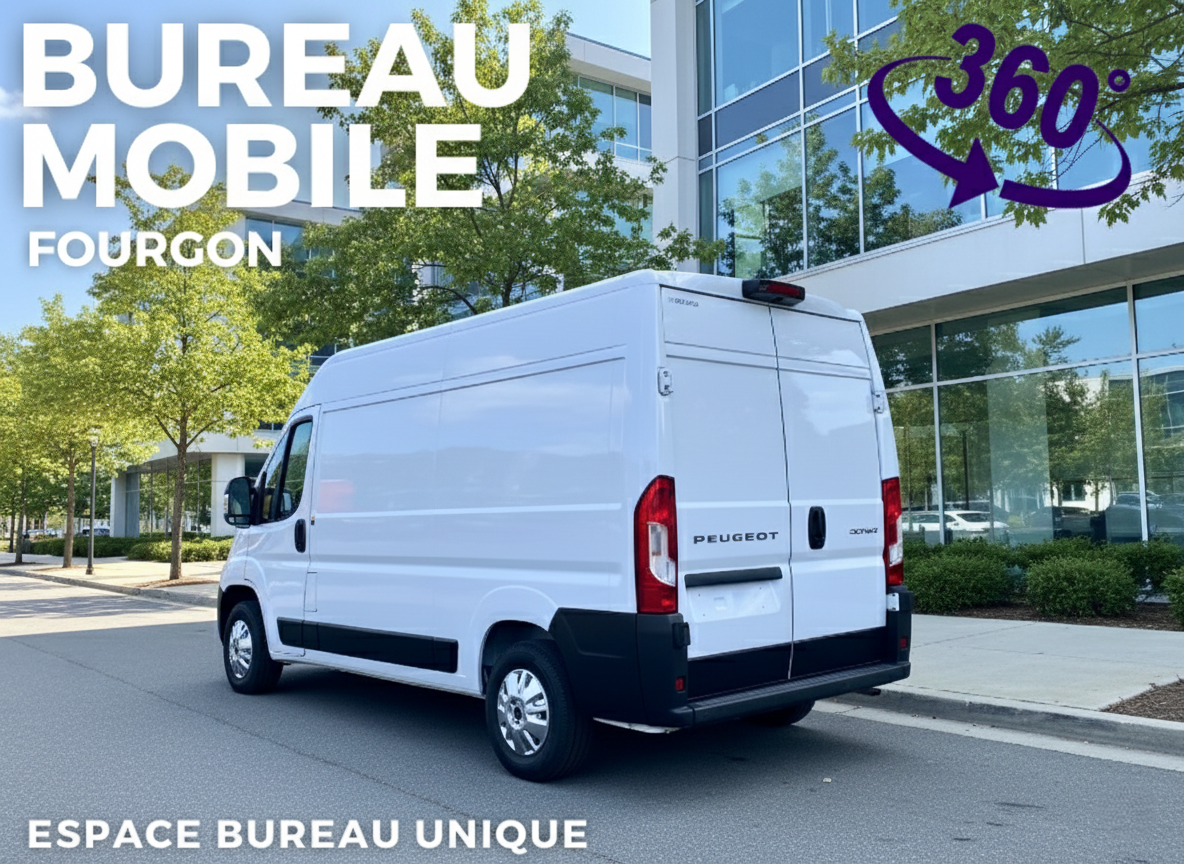 Bureau mobile -fourgon