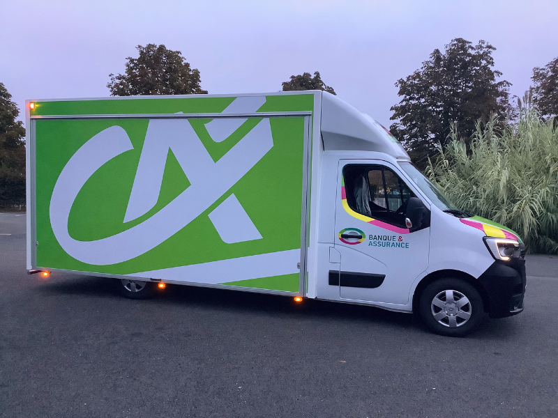camion crédit agricole