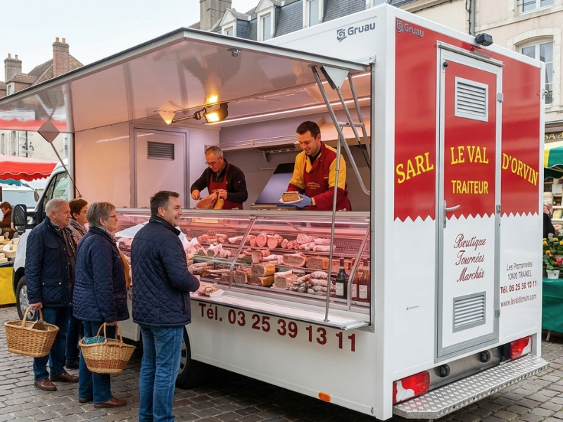 Entreprenariat bus - Véhicule bureau mobile - Gruau Le Mans