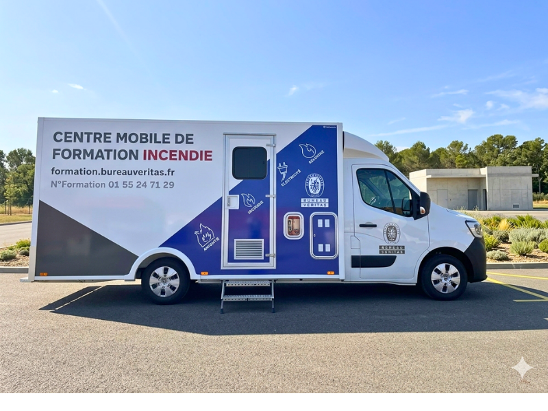 CHUBB - Camion formation incendie - Gruau Le Mans