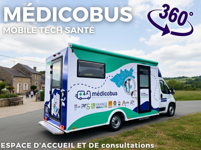 Médicobus - Mobile tech santé - By Gruau