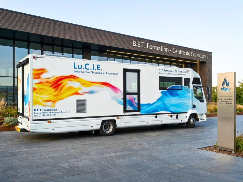 L.u.C.I.E - Camion formation incendie - Gruau Le Mans