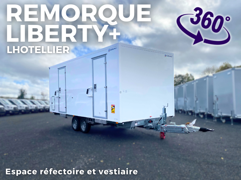 Remorque Liberty+ lhotellier