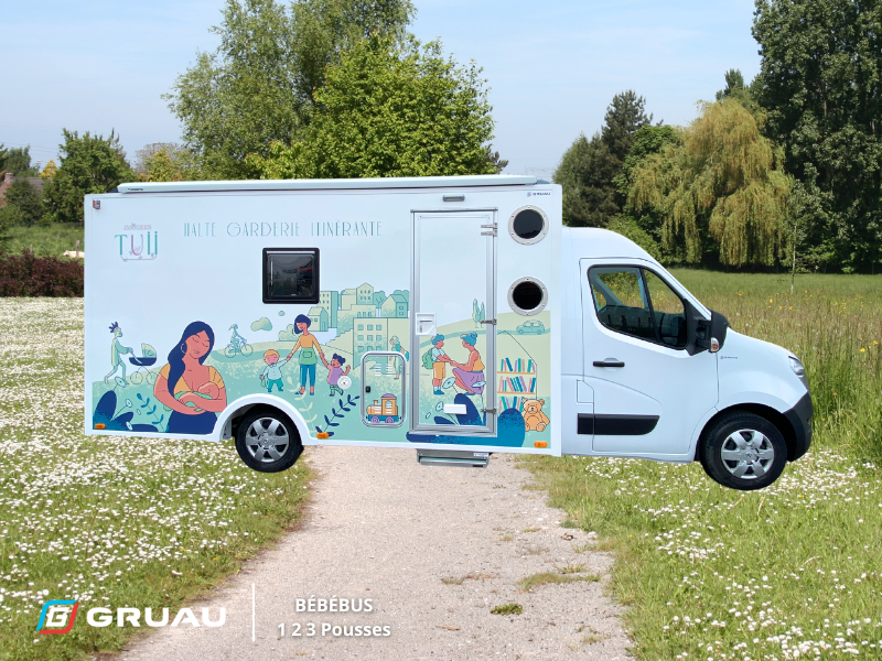 Véhicule crèche mobile Gruau